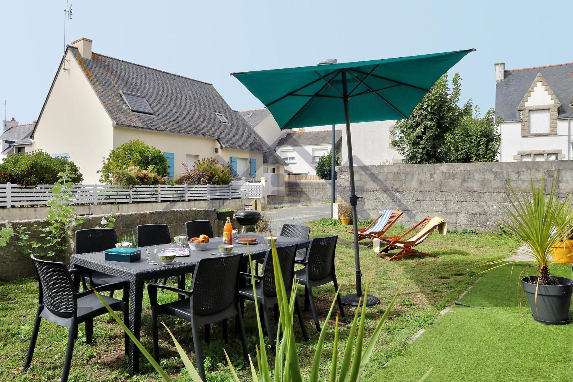 Localise - M8 - Ty Geoland - Maison A Deux Pas Du Centre Avec Jardin Au Guilvinec - Wifi Inclus - Animaux Bienvenus- Linge De Lit Inclus Eksteriør bilde