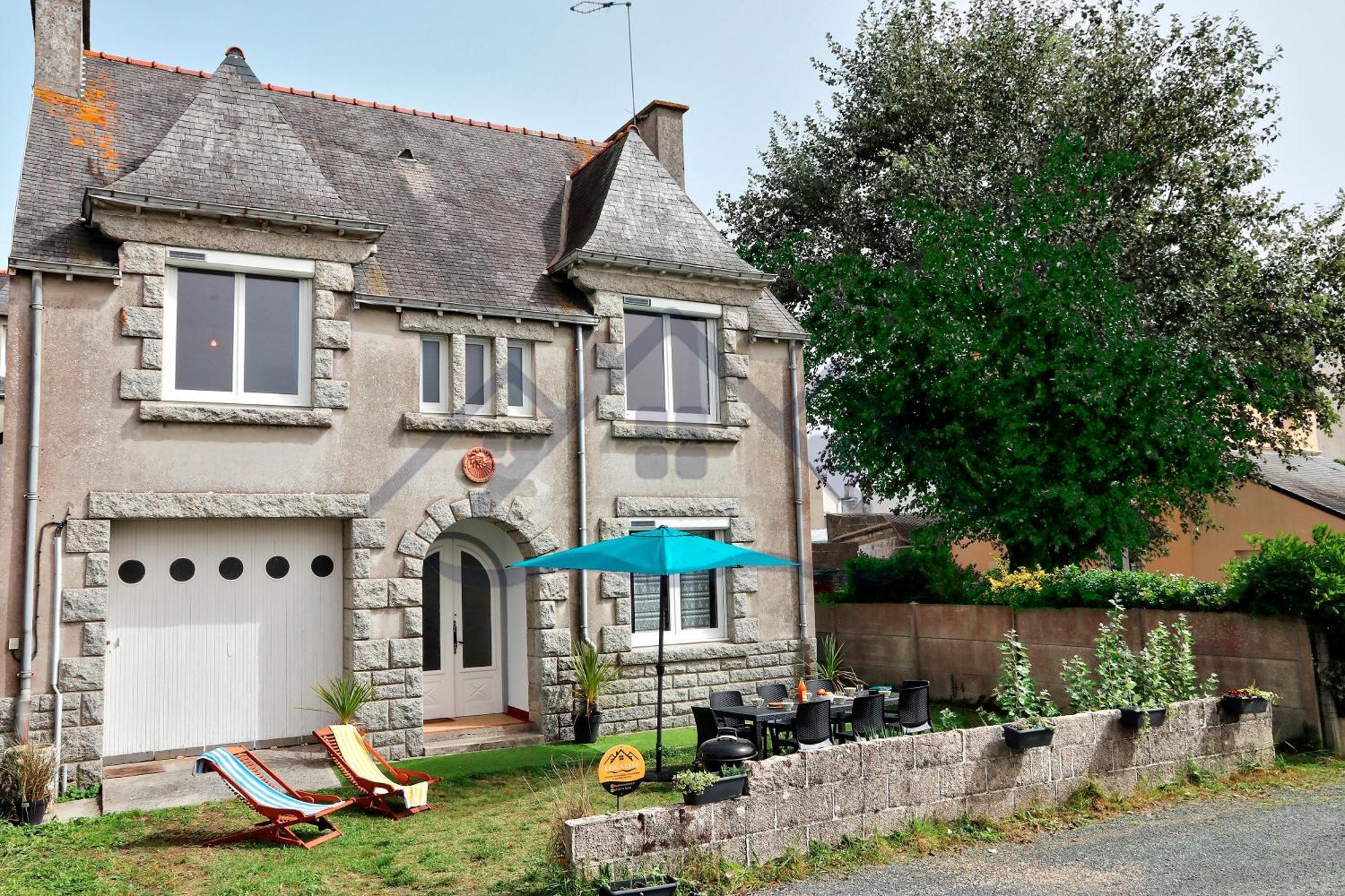Localise - M8 - Ty Geoland - Maison A Deux Pas Du Centre Avec Jardin Au Guilvinec - Wifi Inclus - Animaux Bienvenus- Linge De Lit Inclus Eksteriør bilde